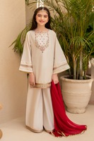 Salwar Kameez élégant et formel pour filles pakistanaises, vêtements de fête, broderie traditionnelle, tissu acrylique, pour les cérémonies de mariage, Lehenga