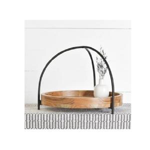 Gold Finish Metal Cake Stand Pedestal for Wedding Dessert Display Anniversary Party Table Center Celebration Styling Theme Setup - Product Image 5