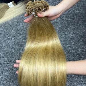 Extensiones de cabello crudo vietnamita de onda natural de alta calidad, punta plana al por mayor en trama de un solo donante, cabello virgen de colores crudos - Product Image 5