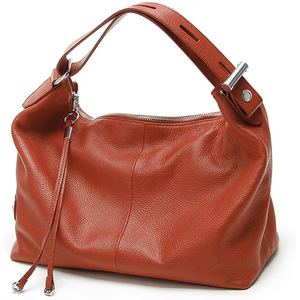 Elegante bolso de hombro de cuero PU genuino para mujer, uso cruzado - Product Image 6