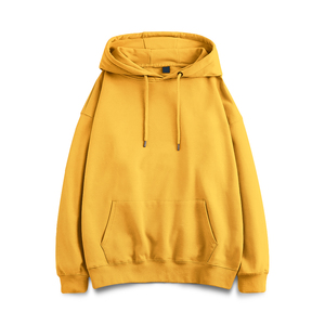 เสื้อฮู้ดผ้าฟลีซถักของผู้ชายเสื้อผ้าแนวสตรีทแบบ100% ระบายอากาศได้ดีผลิตโลโก้ตามสั่ง - Product Image 3