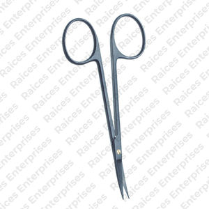 Vendedor superior, instrumento médico en ángulo recto, tijeras oftálmicas, Material de acero inoxidable hecho, tijeras oftálmicas manuales - Product Image 1