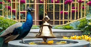 Campana de latón macizo de 5 pulgadas con anillo transparente Soporte pesado montable en la pared para uso en interiores/exteriores Campana de barcos Tamaño 5 pulgadas - Product Image 5