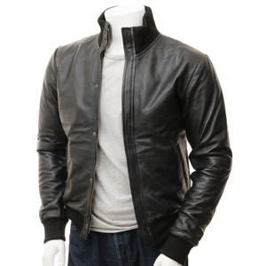 Vestes en cuir d'hiver élégantes à coupe classique, imperméables, respirantes, coupe-vent, style streetwear, design unique, best-seller pour hommes - Product Image 1