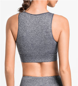 Fabricant de gilet de soutien personnalisé à fort impact soutien-gorge de sport antichoc compression yoga soutien-gorge de sport sexy pour femmes - Product Image 4