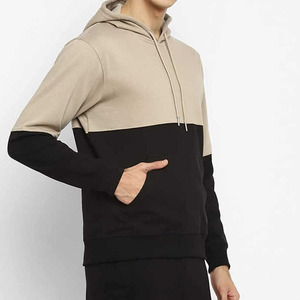 Sudadera con capucha de alta calidad para hombre, 100% algodón, poliéster, Material ligero, transpirable, logotipo personalizado, impresión, Sudadera con capucha sólida, servicio OEM - Product Image 2