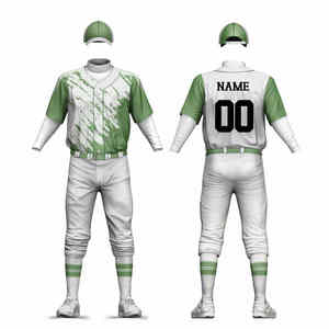 Meilleure qualité nouveauté entraînement vêtements de Sport uniforme de Baseball pour hommes/séchage rapide Baseball 100% uniforme confortable - Product Image 2