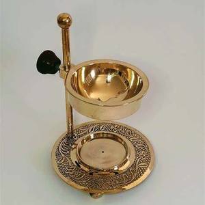 Nouvel arrivage Brûleur d'encens en laiton pur de qualité supérieure Bol réglable Diffuseur d'huile de parfum d'air Vente à chaud Restaurant à domicile - Product Image 1