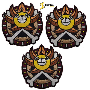 Customized Logo Print Wholesale Rate Newest Nonwoven Felt Iron-On <b>Hook</b> and Loop Embroidery Patches by TEPRA SPORTS - Product Image 3