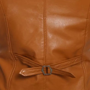 Chaleco de Punto Cortavientos de Cuero Genuino, Ropa Casual Urbana, Precio Razonable, Transpirable, Abrigo Cálido de Invierno para Mujer - Product Image 6