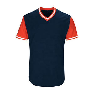 Direct Manufacturer's Custom Men's Baseball Jersey Chemise de sport douce et respirante Plus Size Options disponibles Sublimé Uni - Product Image 5