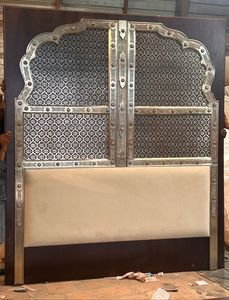 เตียง rajasthani คุณภาพสูงเฟอร์นิเจอร์ไม้เนื้อแข็งเตียงคิงไซส์ห้องนอนไม้แกะสลักบ้านเตียงนั่งเล่น - Product Image 4