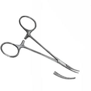 Top meilleure qualité Halstead pince hémostatique délicate 15cm incurvée prix de vente entier Instruments chirurgicaux en acier inoxydable personnalisés - Product Image 4