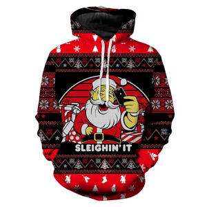 Sweat-shirts de Noël pour hommes de qualité supérieure, tendance, grande taille, vêtements, sweat-shirts de Noël 2025 - Product Image 1