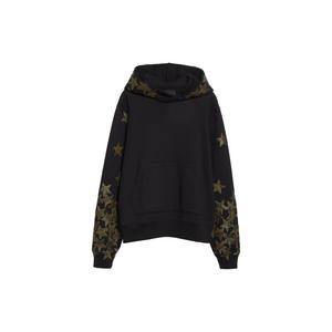 Meilleure vente Sweats à capuche unis hiver sweats à capuche chauds en coton polaire épais sweats à capuche en coton surdimensionnés avec logo personnalisé pour hommes - Product Image 6