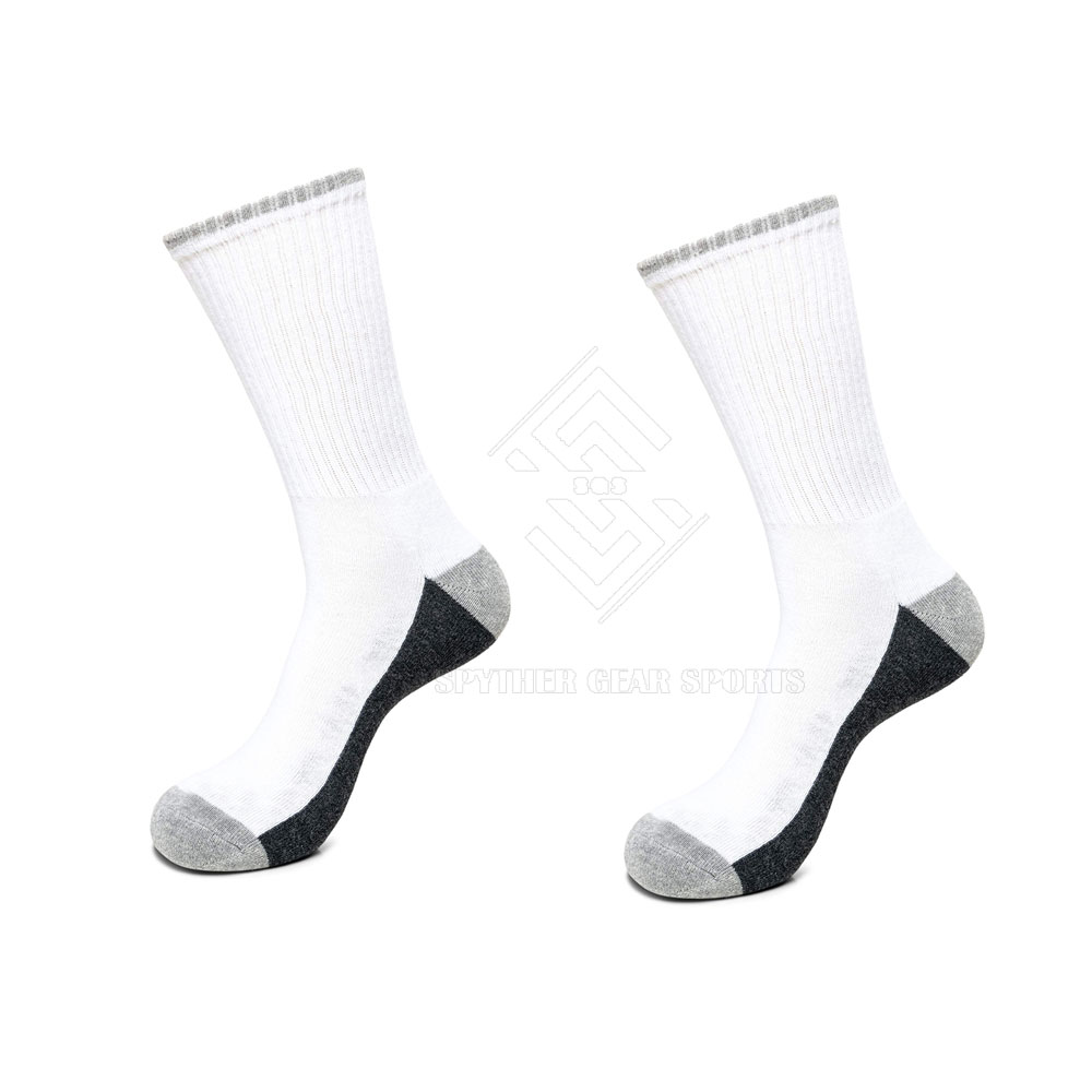 Premium Quality Men's Winter Thin Cuff Breathable Eco-Friendly Knitted Nylon Sports Grip Knee High Football Socks