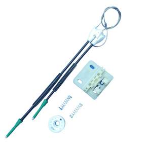 Land Rover Freelander 1 Juego de reparación de ventana de puerta trasera Puertas de coche derechas e izquierdas - Product Image 4