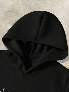 Vente en gros de sweats à capuche sérigraphiés 100% coton personnalisés Ensemble de sweats à capuche tendance pour hommes Streetwear Hoodie Wear? - Product Image 4