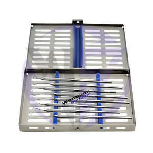 7-Piece Manual Stainless Steel Dental Composite <b>Resin</b> Filling Instrument Set Sterilization Spatulas Carvers Fillers <b>Kit</b> for - Product Image 5