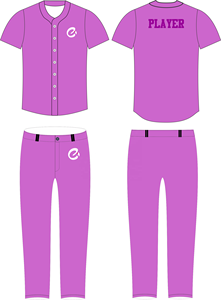 Tenue d'équipe pour hommes, ensemble uniforme de baseball respirant grande taille à manches courtes, vêtements de sport personnalisés 100 % polyester avec nom d'équipe personnalisé sur le devant - Product Image 4