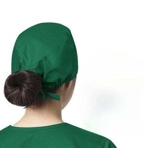 Gorro Quirúrgico Médico con Logotipo Personalizado OEM, Uso Hospitalario, Ajustable, 100% Algodón, Ropa Deportiva Activa, Gorros Quirúrgicos para Enfermeras y Doctores, Tendencia 2025 - Product Image 3