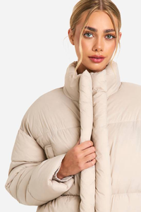 Chaquetas Acolchadas Transpirables de Punto de Manga Larga para Mujer, con Capucha, Cálidas, Casuales, Talla Grande - Product Image 6