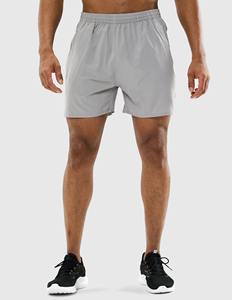 Pantalones cortos de entrenamiento de malla OEM, pantalones cortos ultraligeros para correr para hombre, pantalones cortos de secado rápido para entrenamiento de gimnasia, deportes, bolsillos sólidos transpirables - Product Image 6