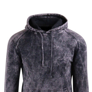 Sweat-shirts à capuche pour hommes de qualité supérieure, 100% coton, effet délavé, coupe-vent, écologiques, nouveau design - Product Image 4