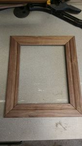 กรอบรูปไม้คุณภาพสูงสำหรับตกแต่งผนังกรอบไม้สีน้ำตาลสร้างสรรค์ปรับแต่งได้อย่างสร้างสรรค์ทำด้วยมือ - Product Image 5