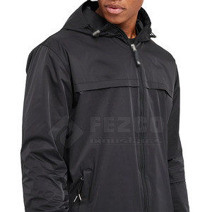 Chaqueta Deportiva Ligera de Dos Piezas para Hombre, con Capucha, Transpirable, de Secado Rápido, Reflectante, con Cierre, de Nailon, para Invierno - Product Image 6