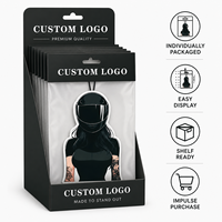 Diffuseur de parfum en papier coton haute densité pour casque de moto personnalisé, feuille désodorisante longue durée pour cadeau promotionnel