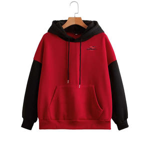 Sweats à capuche pour femmes, blocs de couleur, Logo personnalisé, taille du motif dans toutes les nouvelles couleurs différentes avec différents blocs pour l'hiver 2023 - Product Image 6