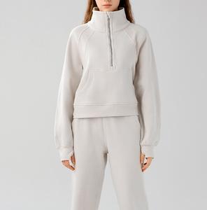 Sweat-shirts et sweats à capuche en coton 100% de qualité supérieure, vente chaude 2024, pour femmes, grandes tailles, vêtements de sport avec motif imprimé sans couture - Product Image 6