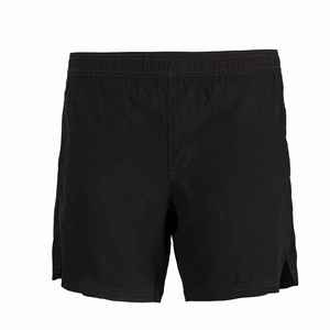 Shorts de jogging et de sport pour homme en maille unie, taille mi-haute élastique, style hip-hop, 100 % coton - Product Image 1