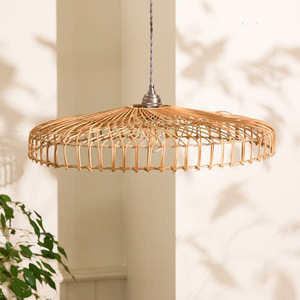 Room lightings rattan cane lamp <b>shades</b> sustainable lampshade <b>light</b> covers - Product Image 3