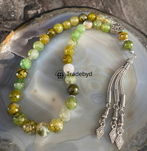 Tasbih de Resina Mala de Primera Calidad, Cuentas de Dhikr Islámicas Modernas para la Oración, Meditación y Regalo por Tradebyd - Product Image 4