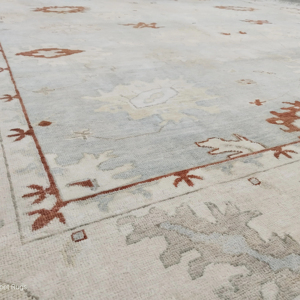 Tapis persan de luxe de grande taille au design chokla personnalisé pour le salon Vente en gros en usine de laine perse antique filée à la main pastel - Product Image 1