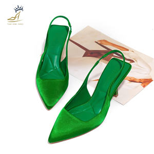 Nouvelles Chaussures de Soirée Tendance 2026 en Satin à Talon Aiguille 7cm – Fabrication Vietnamienne OEM/ODM - Product Image 2