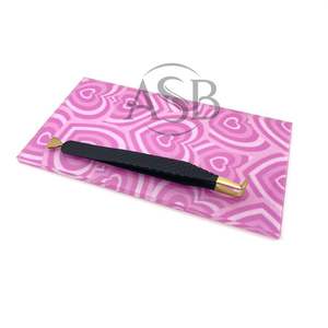Base para Extensiones de Pestañas con Diseño de Corazón Rosa, Personalizable con Logotipo, Herramienta de Belleza - Product Image 3