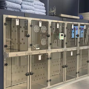 Aeolus Leverancier Hete Verkoop Roestvrijstalen Hond Kat Kooi Voor Veterinaire Modulaire Banken Dier Shorline Metselaar Stapelbare Dierenarts - Product Image 1