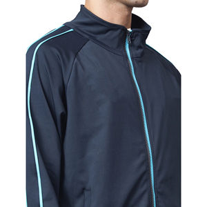 2025 High Quality Winter Men's Unisex Casual Solid Fleece Breathable Premium Wholesale Custom Zip <b>Tracksuit</b> Set 100% Polyester - Product Image 4