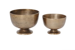 Tazón para Servir Chocolate de Metal Ecológico, Utensilios de Cocina, Decoración del Hogar, Diseño Contemporáneo de Aluminio de Tendencia - Product Image 2