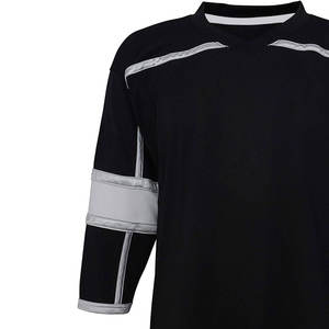 เสื้อเจอร์ซีย์เล่นฮ็อกกี้น้ำแข็งของผู้ชายผ้าโพลีเอสเตอร์พิมพ์ซับลิเมชันสำหรับเยาวชนออกแบบได้ตามต้องการ - Product Image 3