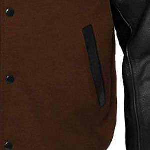 Varsity hommes veste broderie personnalisée manches régulières hommes veste de Baseball pour hommes Varsity Letterman veste - Product Image 4