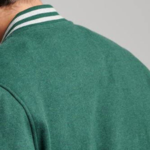 Chaquetas universitarias de Letterman totalmente personalizadas de alta calidad Chaqueta universitaria de lana de nuevo diseño para hombres - Product Image 6