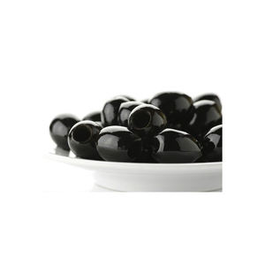 Aceitunas negras en escabeche de limón y hierba Zesty infundidas con cítricos, ajo y Romero para una delicia mediterránea - Product Image 3
