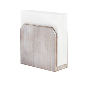 ที่วางทิชชู่ทำจากไม้สำหรับตกแต่งโต๊ะในรีสอร์ท - Product Image 1