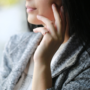 Made in Turkey Wholesale Handmade <b>925</b> Sterling <b>Silver</b> Fine Jewelry Elegant Zigzag CZ Stone Band <b>Rings</b> - Product Image 3