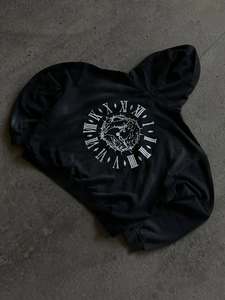 Haute qualité hommes hiver 100% coton personnalisable fermeture éclair lavé en détresse imprimé Logo sweats à capuche hommes sweat à capuche zippé pour hommes - Product Image 5