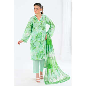 Conjunto de Traje de 3 Piezas Estampado para Mujer con Dupatta CLP-52243 - Product Image 3